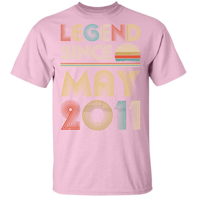Legend Since May 2011 Vintage 11th Birthday Gifts Youth Youth Shirt | Teecentury.com