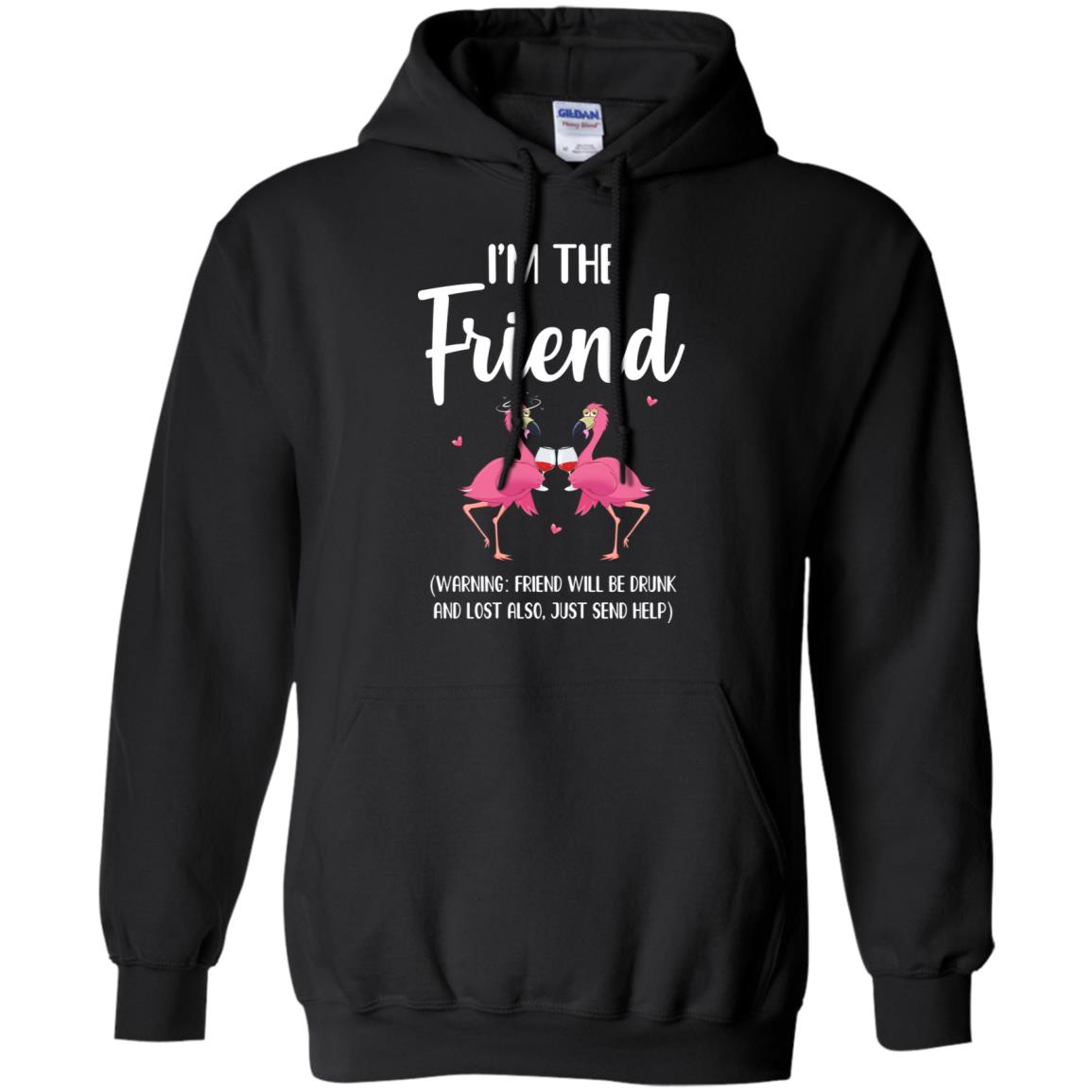 If I Lost Or Drunk Please Return To Friend Flamingo T-Shirt & Tank Top | Teecentury.com