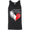 Dad Half My Heart Is In Heaven With My Angel T-Shirt & Hoodie | Teecentury.com