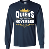 Queens Are Born In November T-Shirt & Hoodie | Teecentury.com