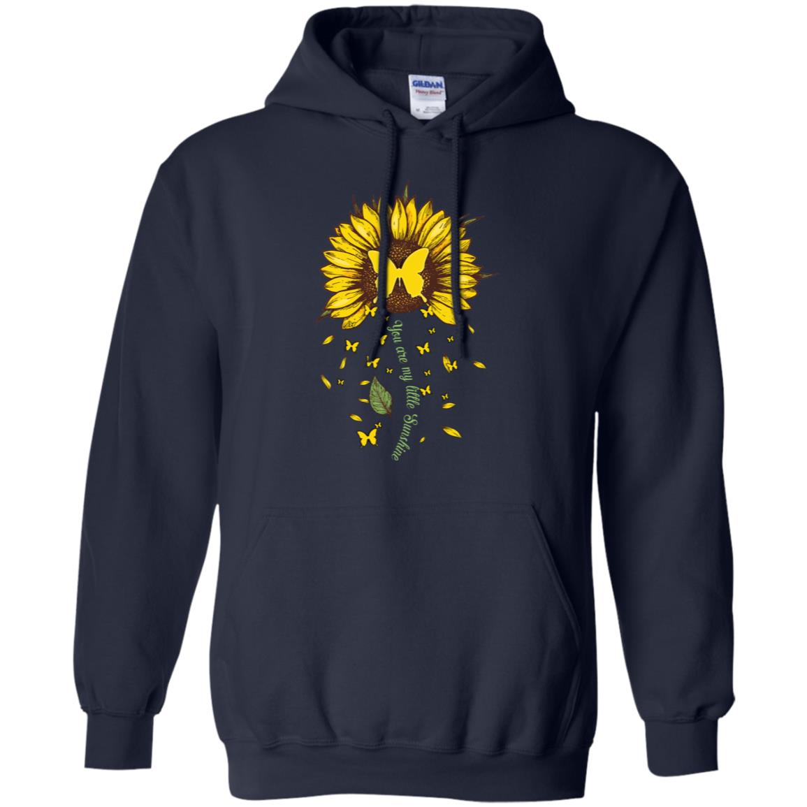 You Are My Little Sunshine Sunflower Butterfly T-Shirt & Hoodie | Teecentury.com
