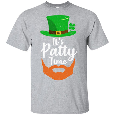 It's Patty Time Bearded Man St Patrick's Day T-Shirt & Hoodie | Teecentury.com