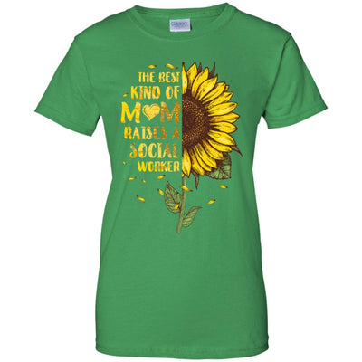 The Best Kind Of Mom Raises A Social Worker Mothers Day T-Shirt & Hoodie | Teecentury.com