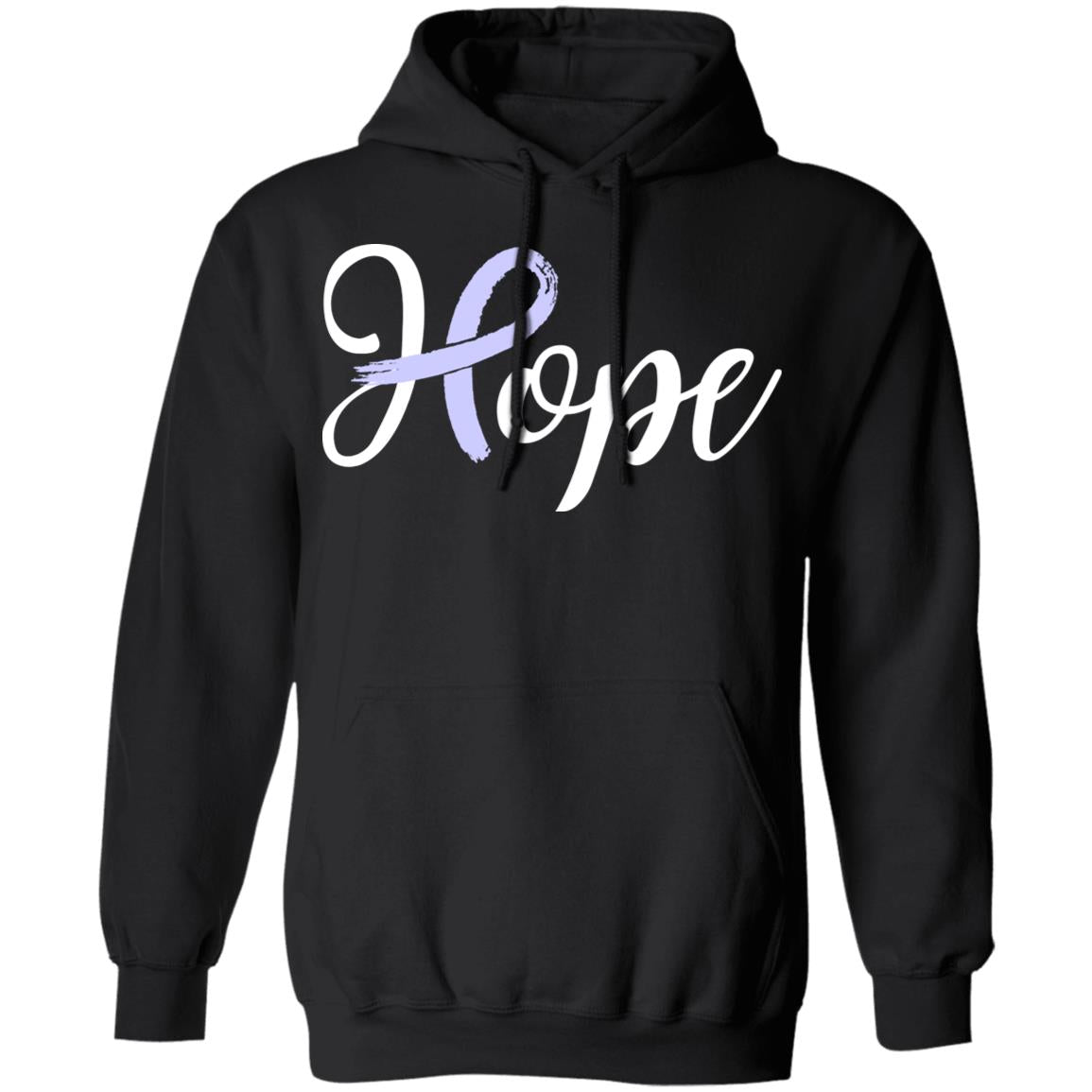 Stomach Cancer Awareness Periwinkle Ribbon Hope T-Shirt & Hoodie | Teecentury.com