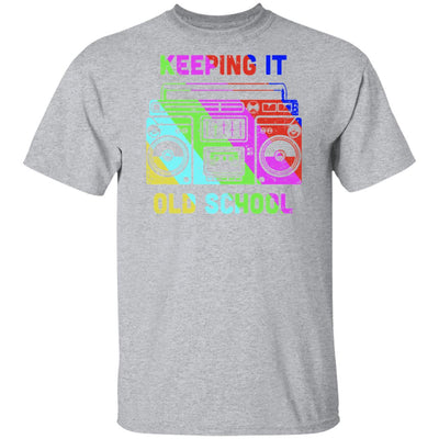 Keeping It Old School Retro Music 80s 90s T-Shirt & Hoodie | Teecentury.com