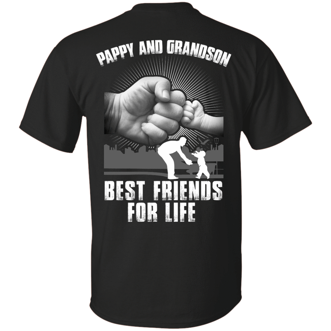 Pappy And Grandson Best Friends For Life T-Shirt & Hoodie | Teecentury.com