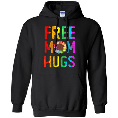 Flower Free Mom Hugs Pride LGBT T-Shirt & Tank Top | Teecentury.com