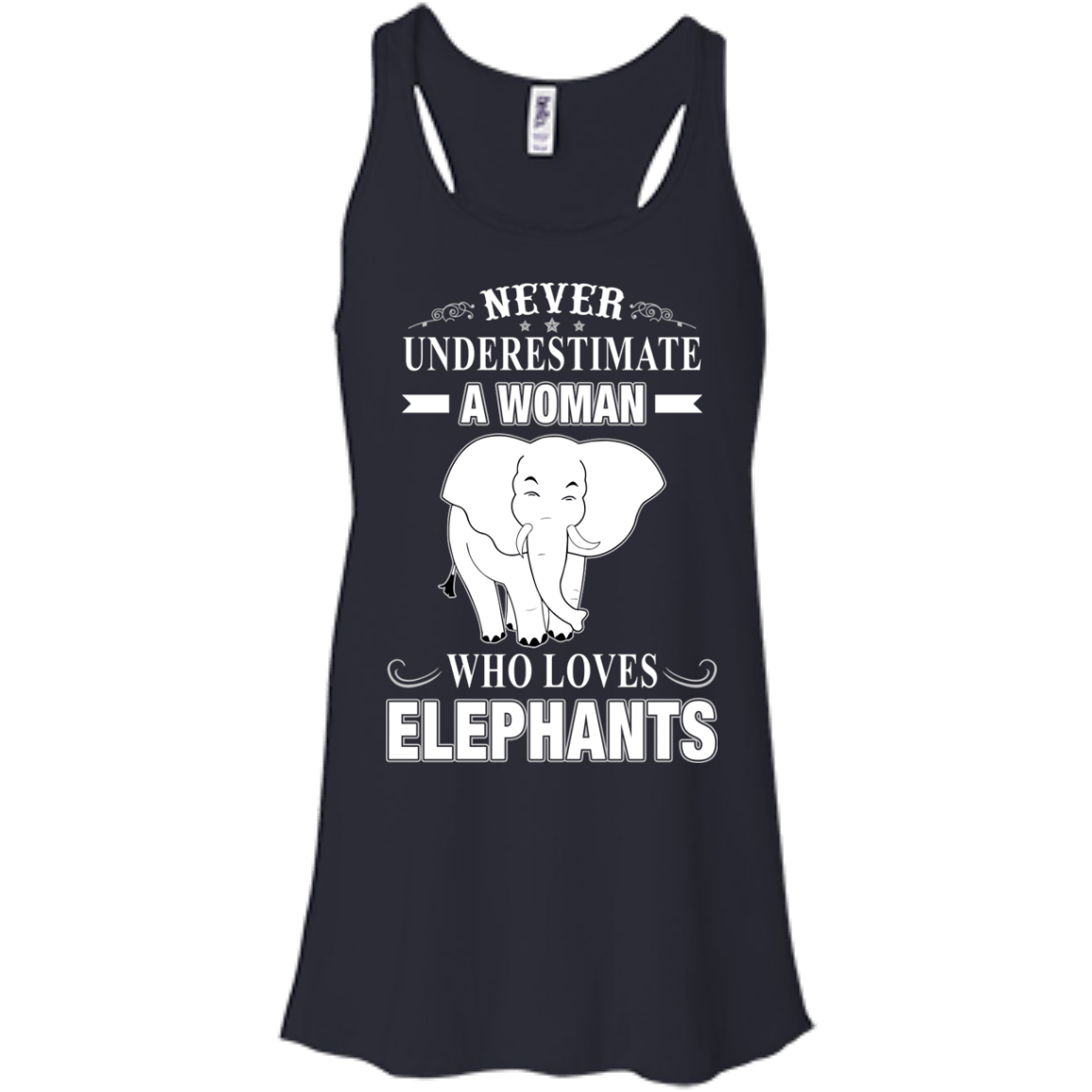 Never Underestimate Woman Loves Elephant T-Shirt & Hoodie | Teecentury.com