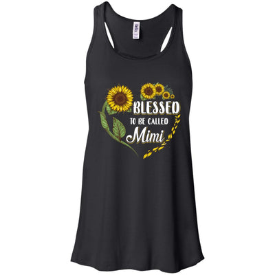 Blessed To Be Called Mimi Sunflower Mothers Day Gift T-Shirt & Tank Top | Teecentury.com