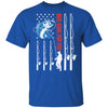 Reel Cool Pop Pop American Flag Fish Fishing Fathers Day T-Shirt & Hoodie | Teecentury.com