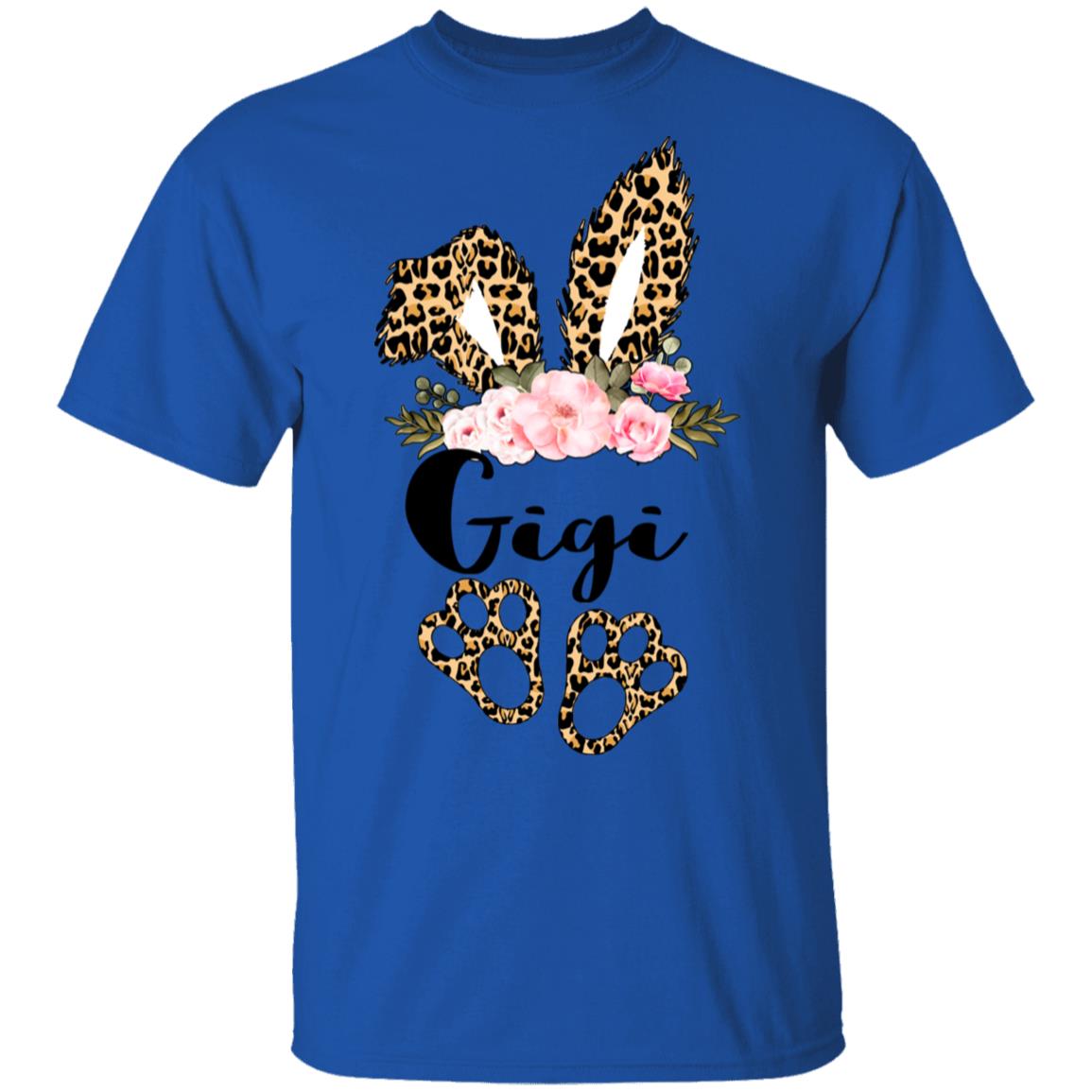 Flower Leopard Bunny Gigi Easter Day Women Gifts T-Shirt & Hoodie | Teecentury.com