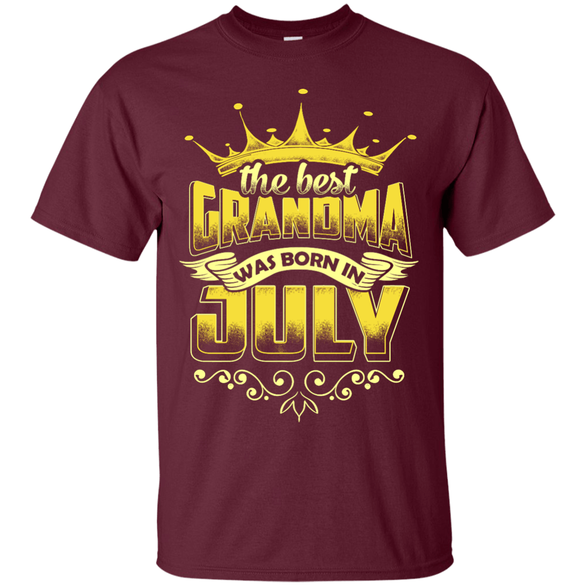 The Best Grandma Was Born In July T-Shirt & Hoodie | Teecentury.com