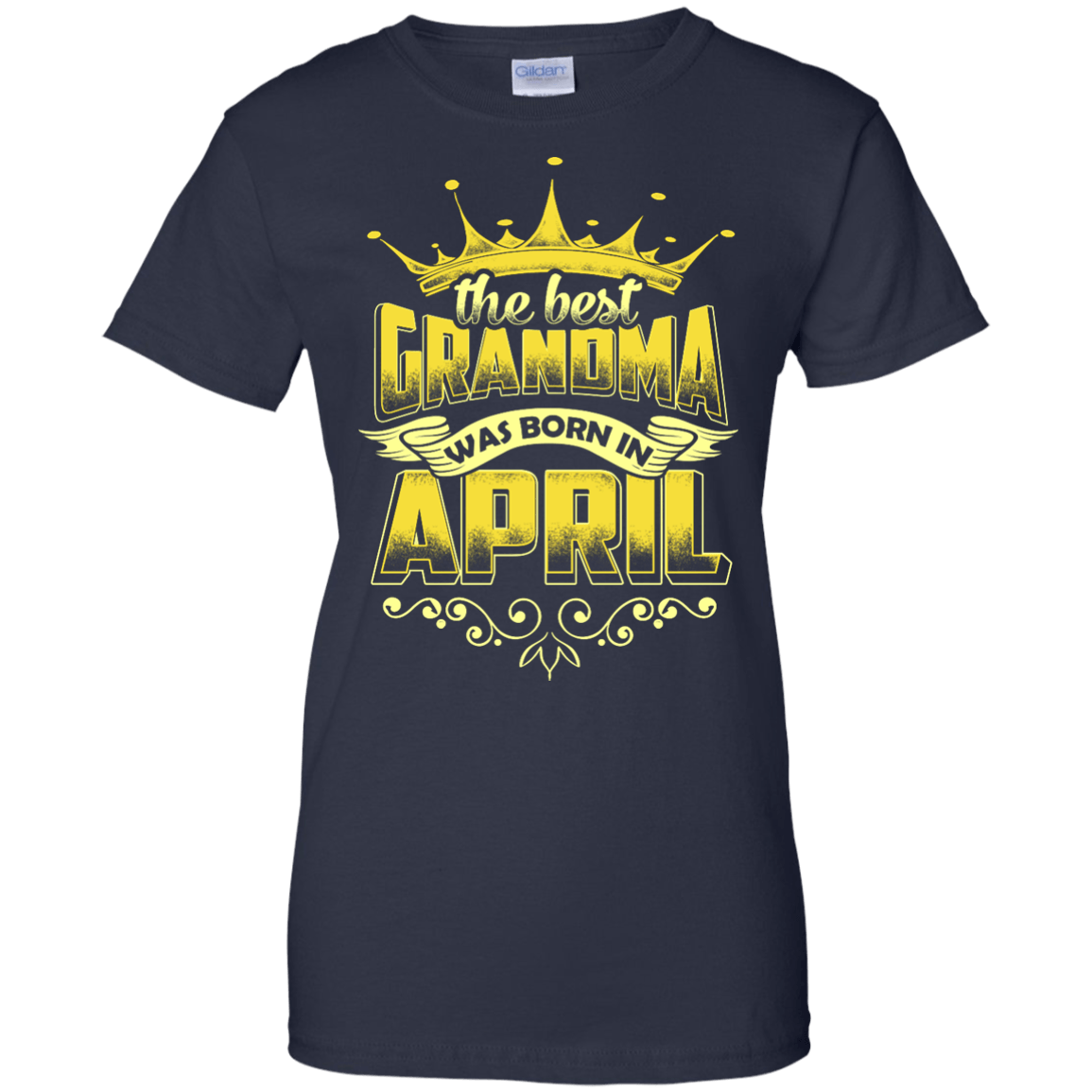 The Best Grandma Was Born In April T-Shirt & Hoodie | Teecentury.com
