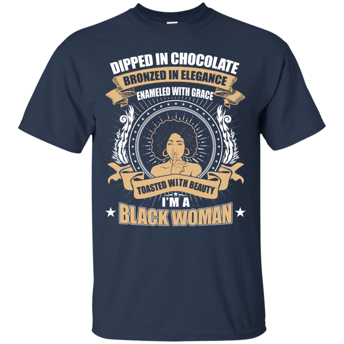 Toasted With Beauty I'm A Black Woman T-Shirt & Hoodie | Teecentury.com