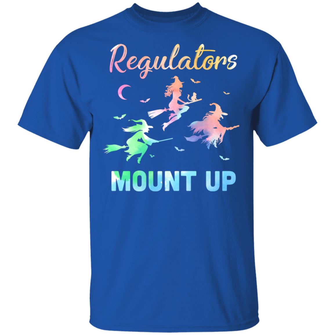 Regulators Mount Up Funny Halloween Witch For Women T-Shirt & Tank Top | Teecentury.com