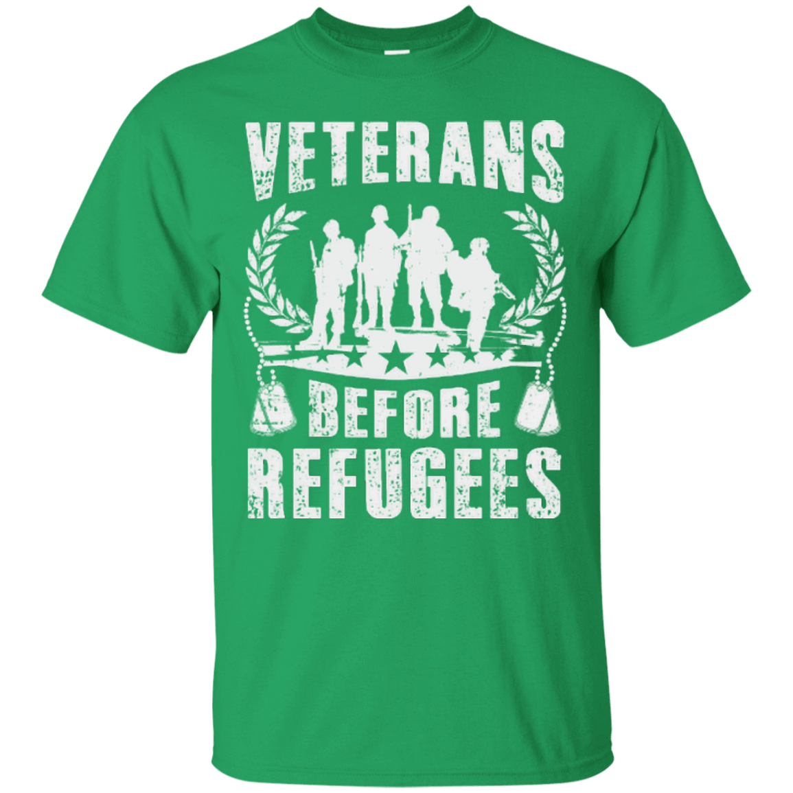 VETERANS BEFORE REFUGEES T-Shirt & Hoodie | Teecentury.com
