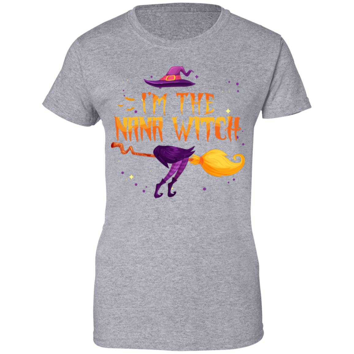 I Am The Nana Witch Halloween Costume Gift T-Shirt & Hoodie | Teecentury.com