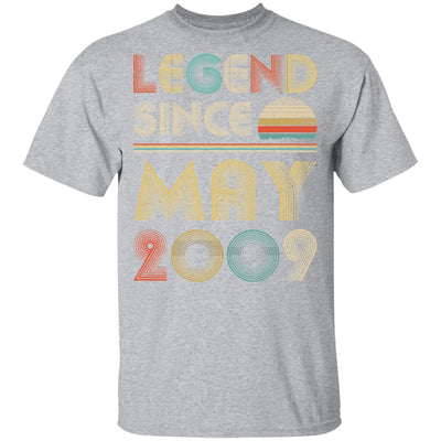 Legend Since May 2009 Vintage 13th Birthday Gifts Youth Youth Shirt | Teecentury.com