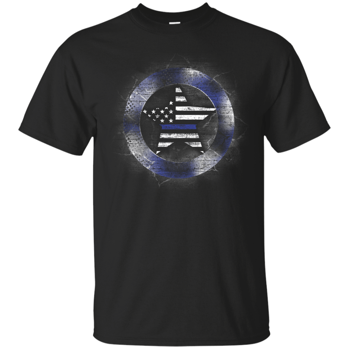 Thin Blue Line Support T-Shirt & Hoodie | Teecentury.com