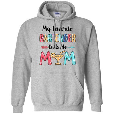 My Favorite Bartender Calls Me Mom Mothers Day Gift T-Shirt & Hoodie | Teecentury.com