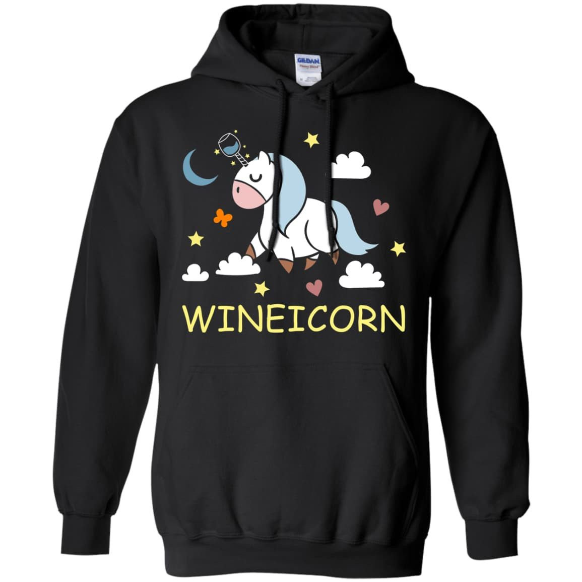Funny Wine Unicorn Wineicorn T-Shirt & Hoodie | Teecentury.com