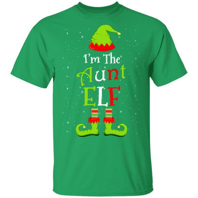 I'm The Aunt Elf Family Matching Funny Christmas Group Gift T-Shirt & Sweatshirt | Teecentury.com