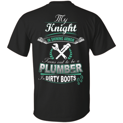 Turns out to be a PLUMBER In Dirty Boots T-Shirt & Hoodie | Teecentury.com