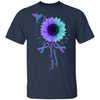 Hummingbird Sunflower Suicide Prevention Awareness T-Shirt & Hoodie | Teecentury.com