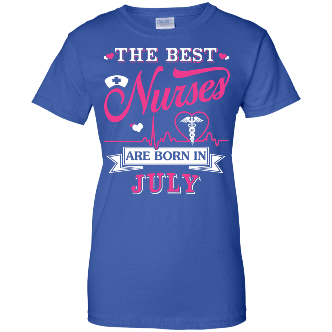 The Best Nurses Are Born In July T-Shirt & Hoodie | Teecentury.com