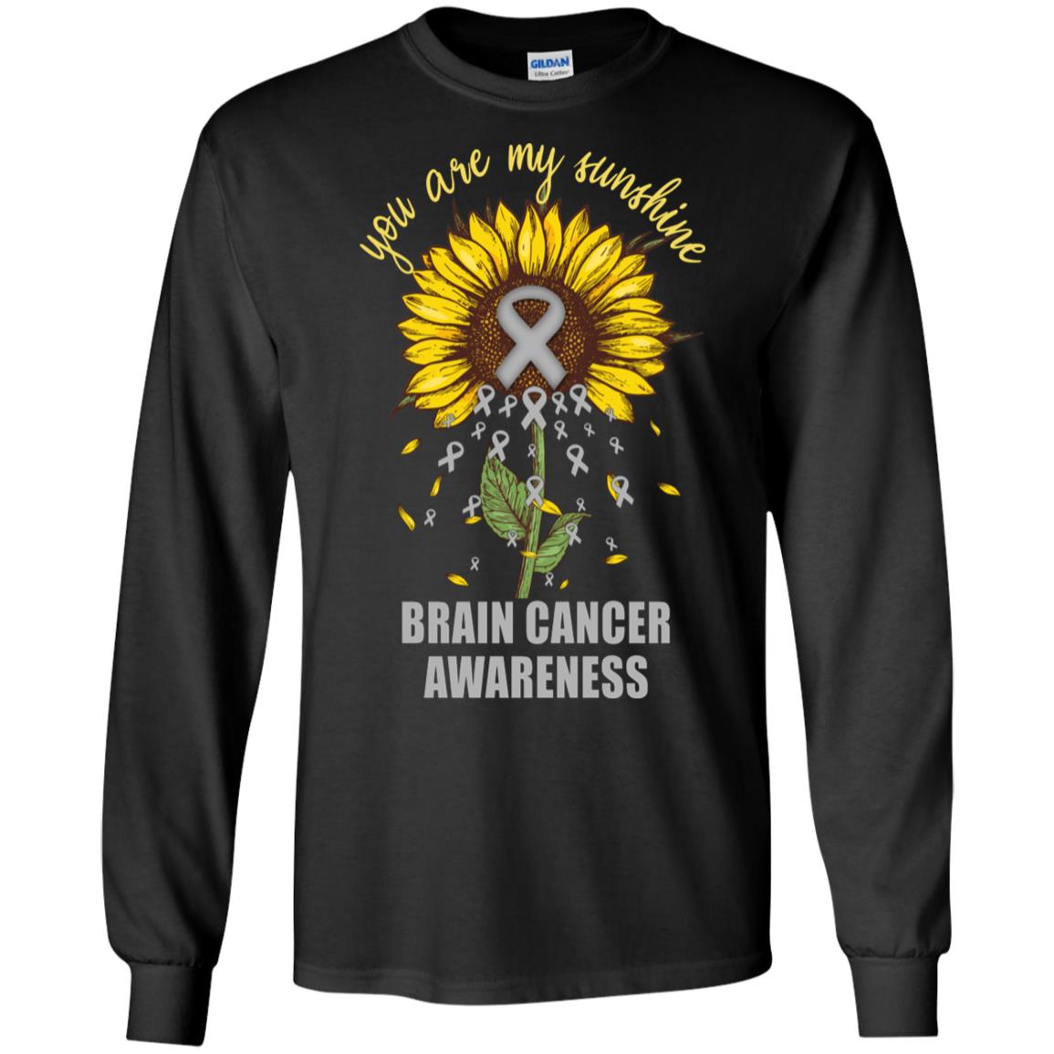 You Are My Sunshine Brain Cancer Awareness T-Shirt & Hoodie | Teecentury.com