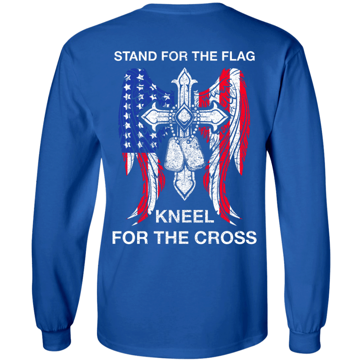 Stand For The Flag Kneel For The Cross T-Shirt & Hoodie | Teecentury.com