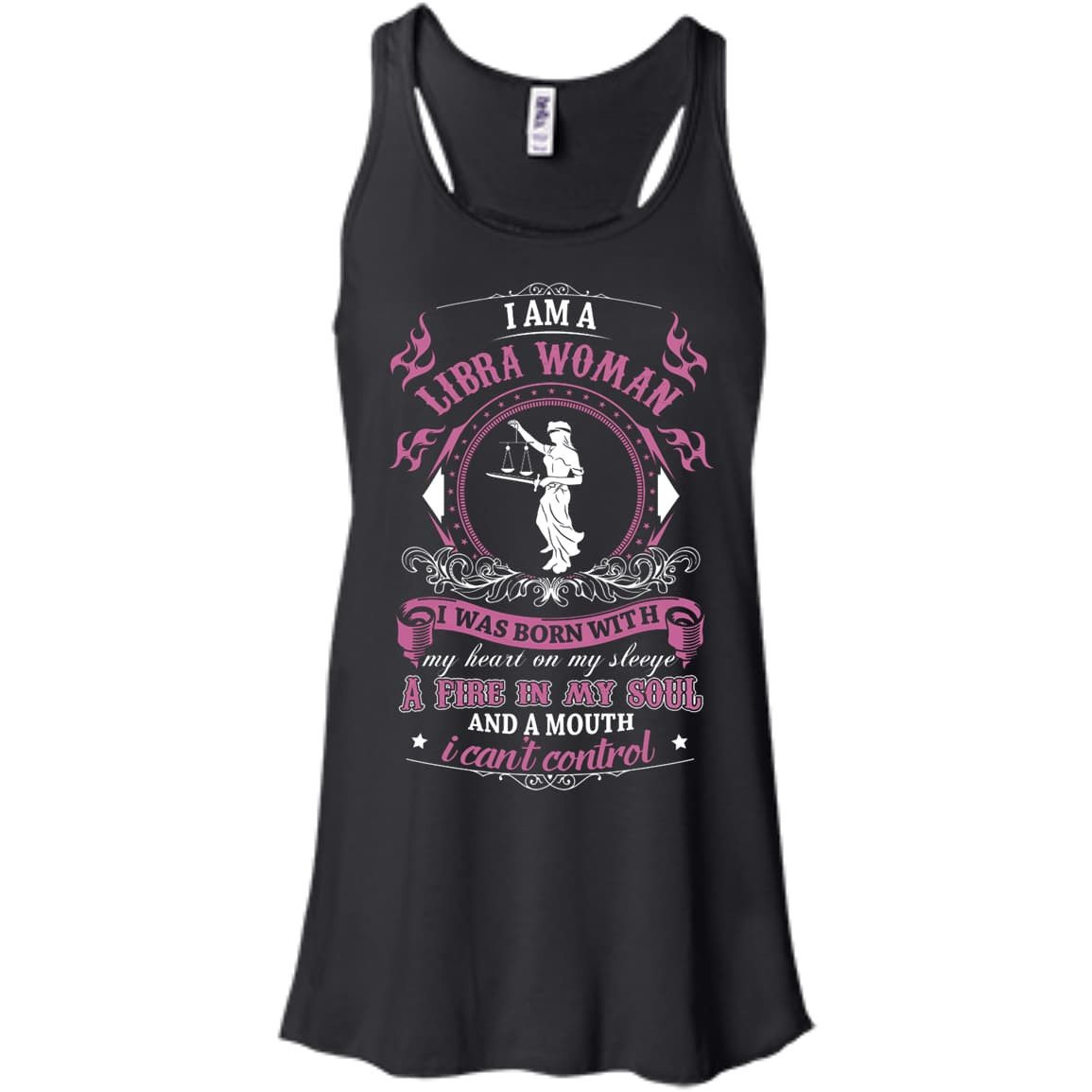 I Am A Libra Woman I Was Born With T-Shirt & Hoodie | Teecentury.com