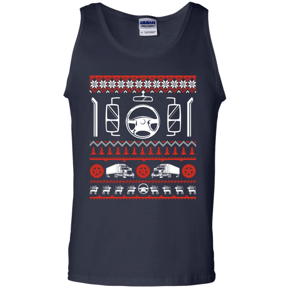 Trucker Christmas Sweater T-Shirt & Hoodie | Teecentury.com