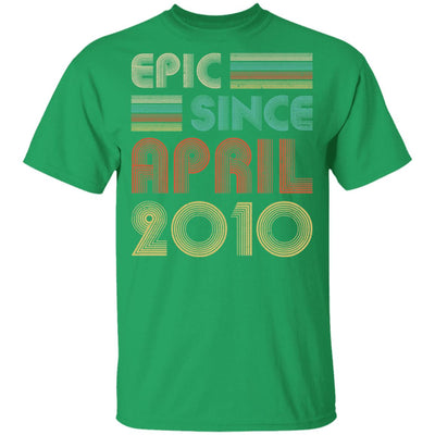 Epic Since April 2010 Vintage 12th Birthday Gifts Youth Youth Shirt | Teecentury.com