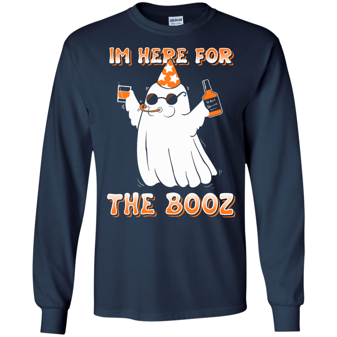 I'm Here For The Booz Halloween T-Shirt & Hoodie | Teecentury.com