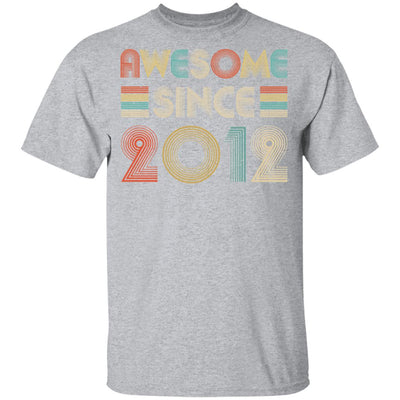 Awesome Since 2012 10th Birthday Gifts Youth Youth Shirt | Teecentury.com