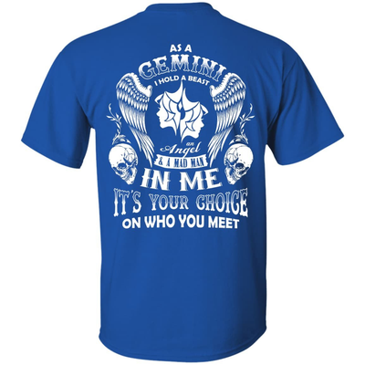 As A Gemini I Hold A Beast An Angel A Madman In Me T-Shirt & Hoodie | Teecentury.com