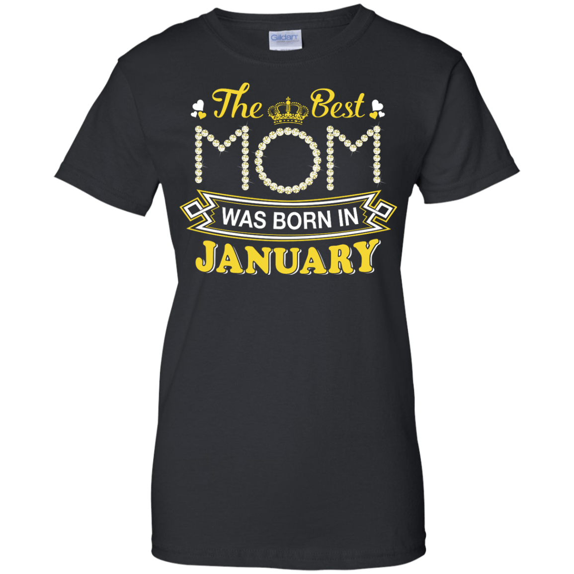 The Best Mom Was Born In January T-Shirt & Hoodie | Teecentury.com