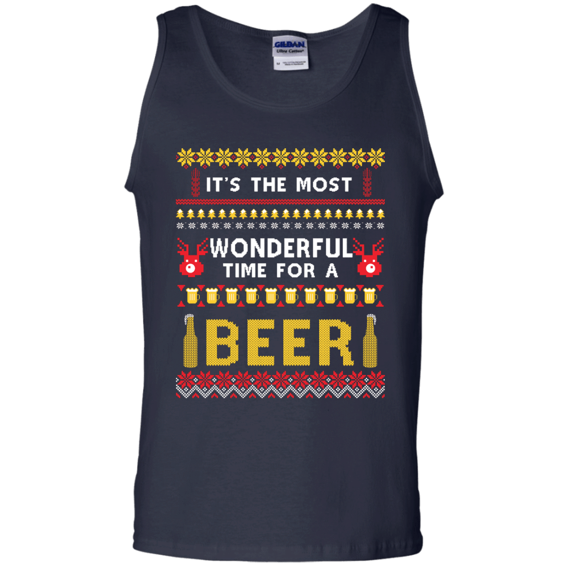 It's The Most Wonderful Time For A Beer Ugly Sweater T-Shirt & Hoodie | Teecentury.com