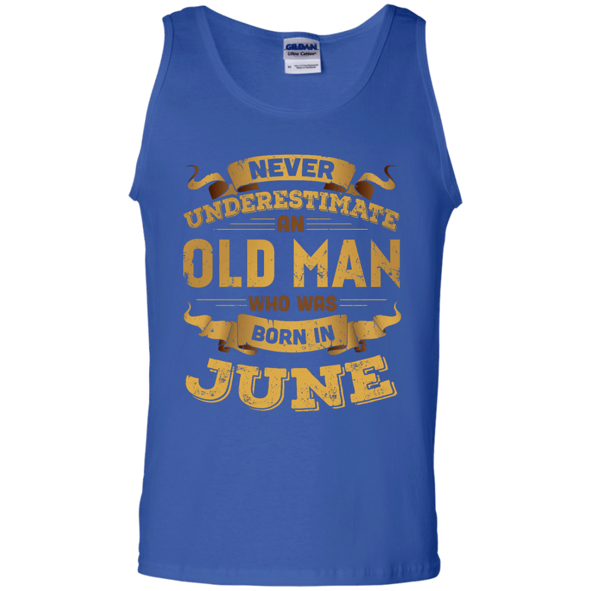 Never Underestimate An Old Man Who Was Born In June T-Shirt & Hoodie | Teecentury.com