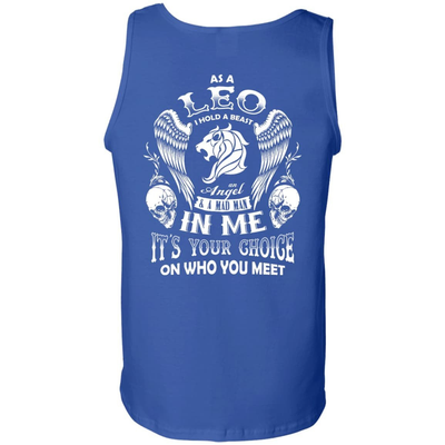 As A Leo I Hold A Beast An Angel A Madman In Me T-Shirt & Hoodie | Teecentury.com