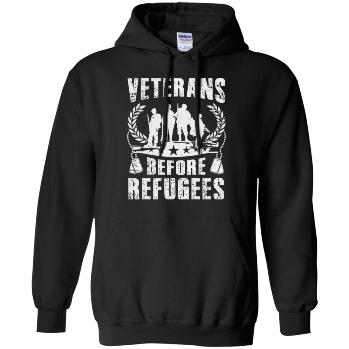 VETERANS BEFORE REFUGEES T-Shirt & Hoodie | Teecentury.com