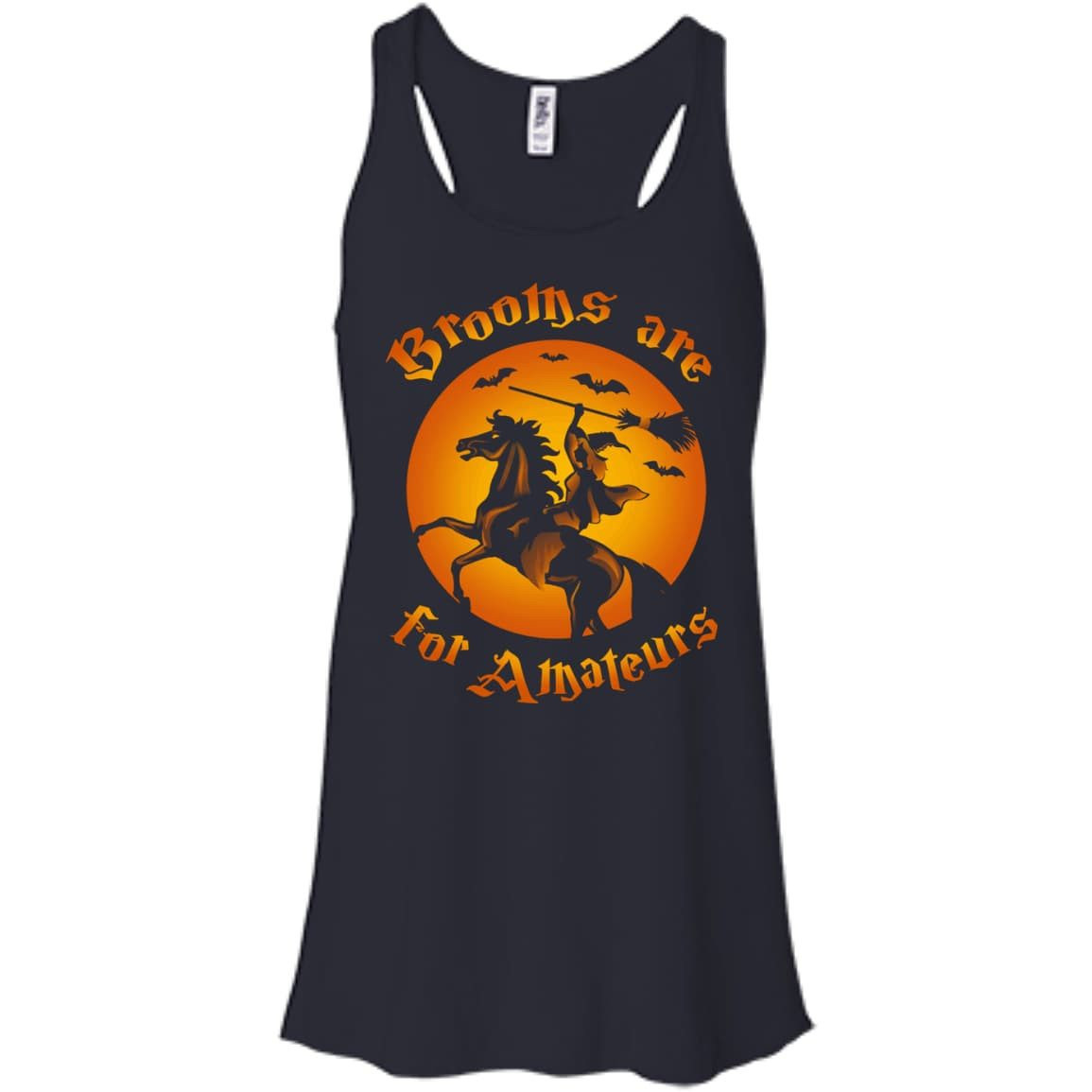 Brooms Are For Amateurs Funny Halloween Horse Riding T-Shirt & Hoodie | Teecentury.com