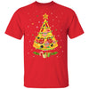 Pizza Christmas Pizza Slice Funny Christmas Tree T-Shirt & Sweatshirt | Teecentury.com