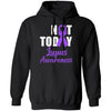 Support Lupus Awareness Purple Ribbon Not Today T-Shirt & Hoodie | Teecentury.com