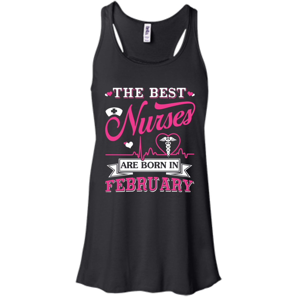 The Best Nurses Are Born In February T-Shirt & Hoodie | Teecentury.com