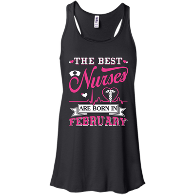 The Best Nurses Are Born In February T-Shirt & Hoodie | Teecentury.com