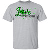 St Patricks Day Gift Preschool Teacher Plaid Shamrock T-Shirt & Hoodie | Teecentury.com