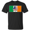 Shamrock Irish Ireland USA American Flag Gift T-Shirt & Hoodie | Teecentury.com