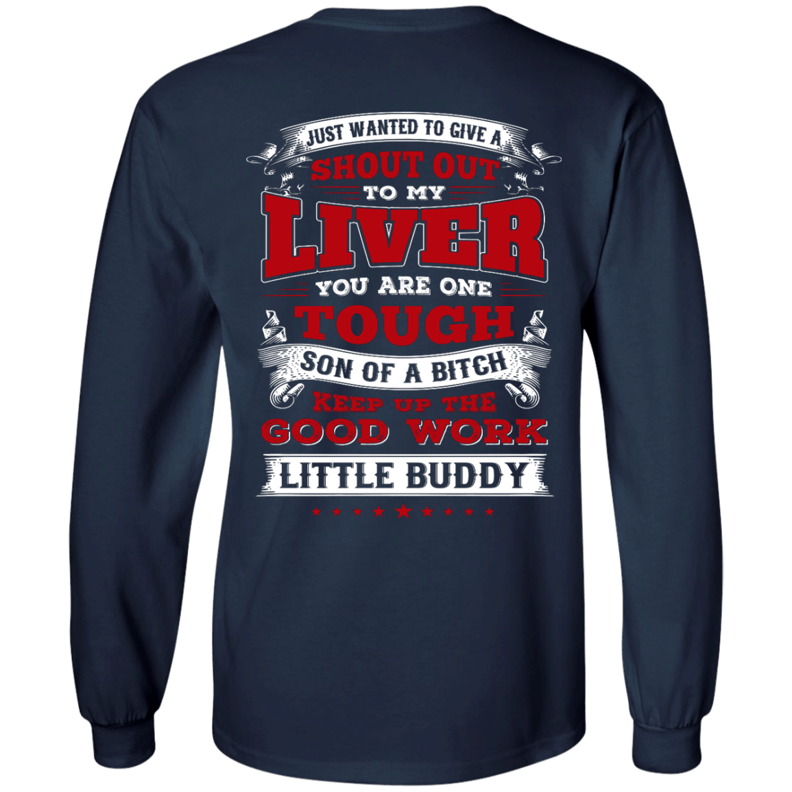 Just Wanted To Give A Shout Out To My Liver T-Shirt & Hoodie | Teecentury.com